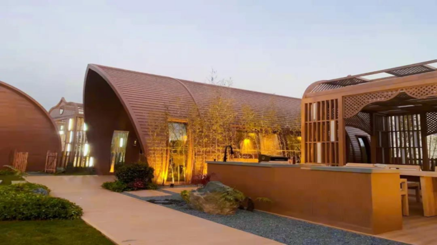 2.援建的萬(wàn)安縣百美村宿 2.援建的萬(wàn)安縣百美村宿